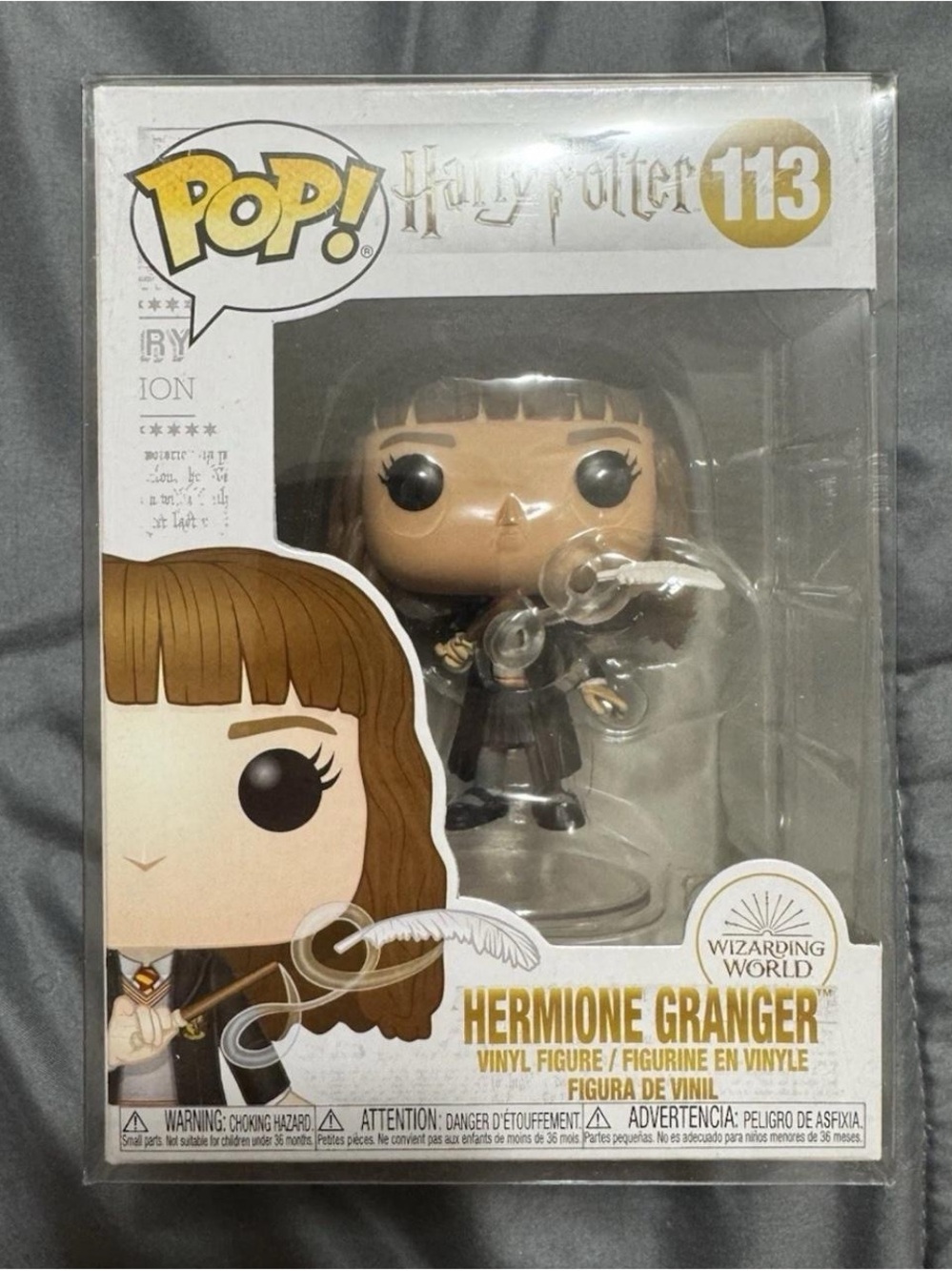 Funko Pop! Harry Potter Hermione Granger Vinyl Figure - Brown & Black